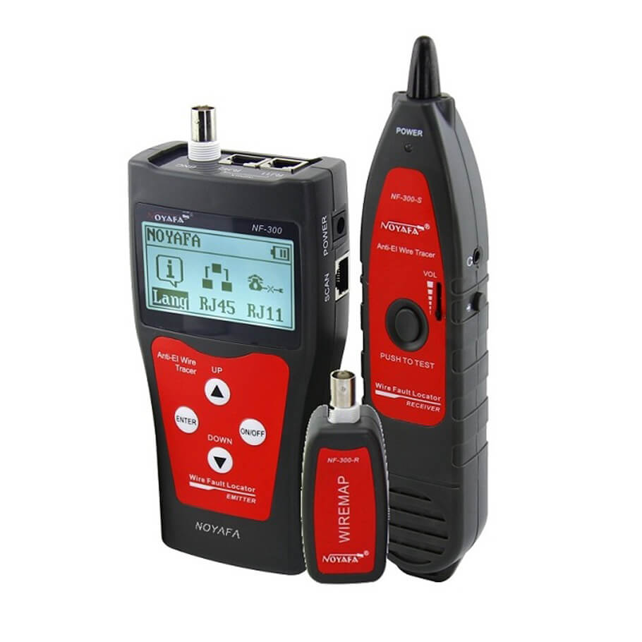 Máy test cáp mạng, cáp đồng trục, USB và điện thoại NOYAFA NF-300
